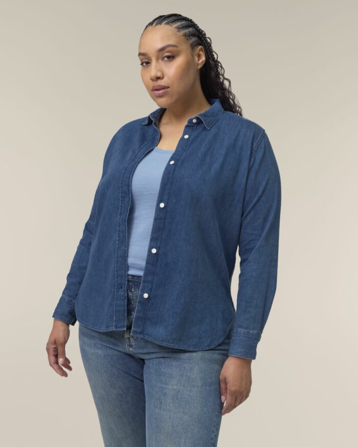 Chemise Denim Stella Femme – Image 2